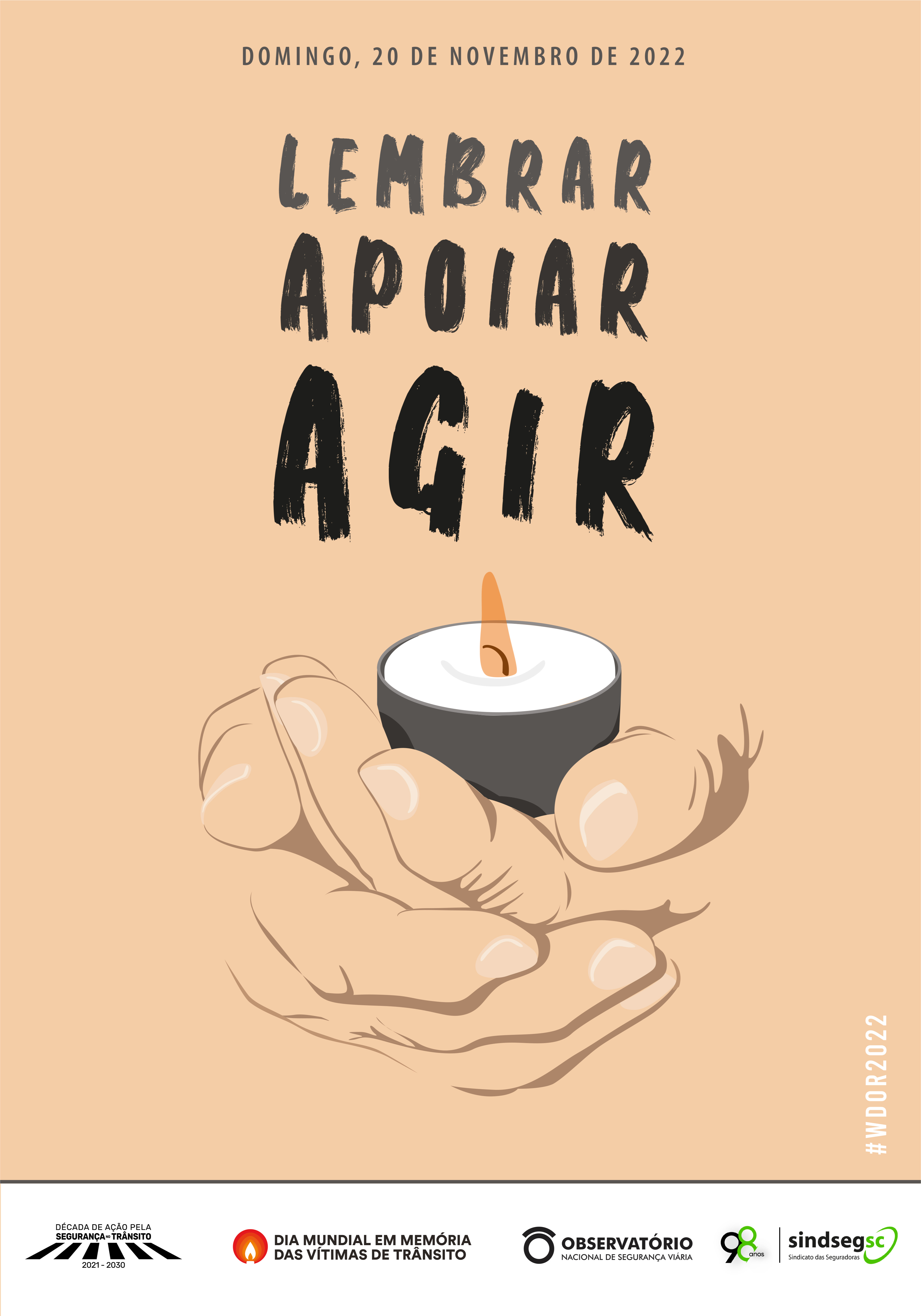 20.11.2022 Dia Mundial em Memória das Vítimas de Trânsito 